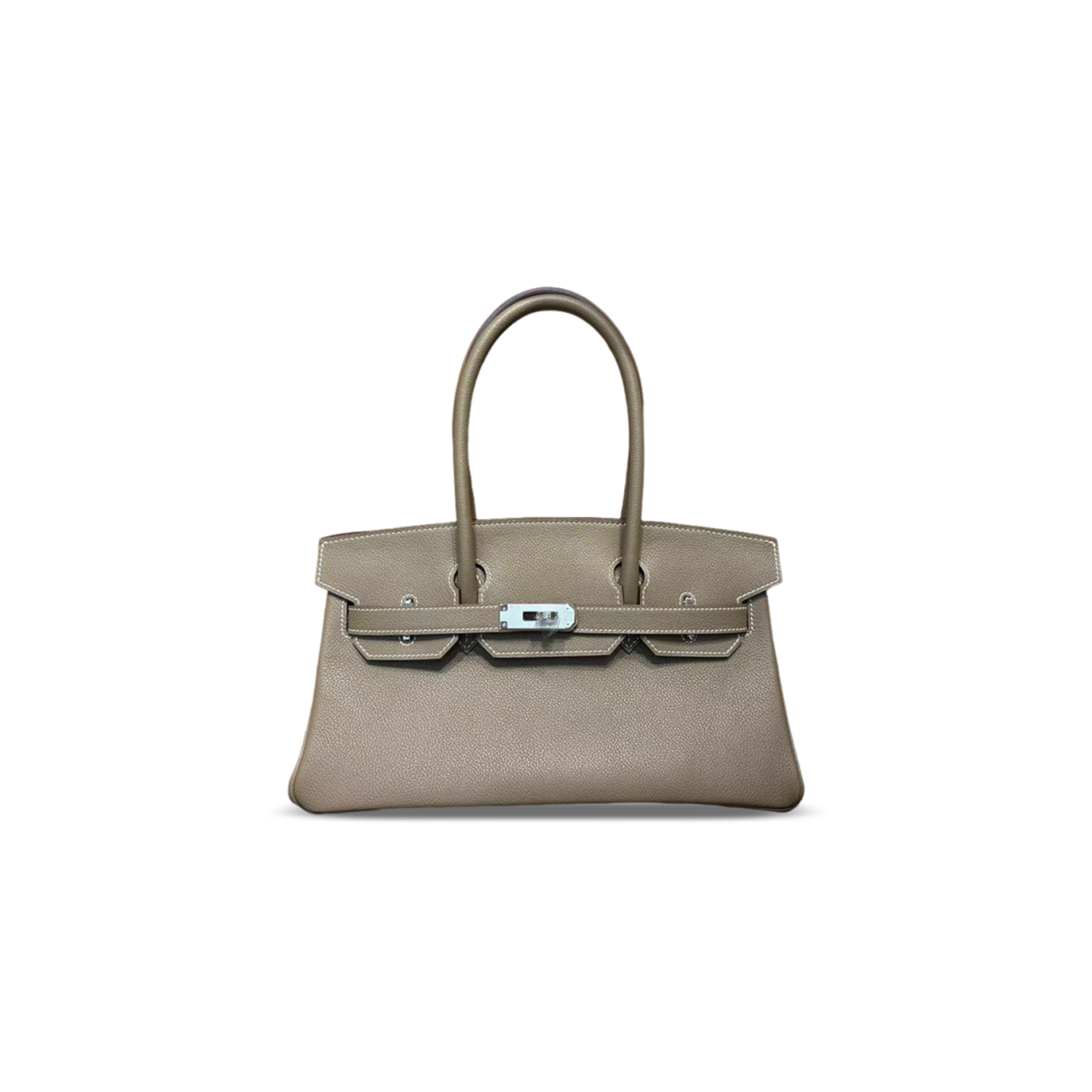 HERMES MASTER BIRKIN 29 SHOULDER TOGO PALLADIUM HARDWARE (29*19*16cm)